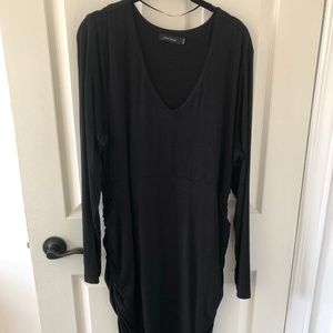 XXL Stork & Babe Black Maternity Dress